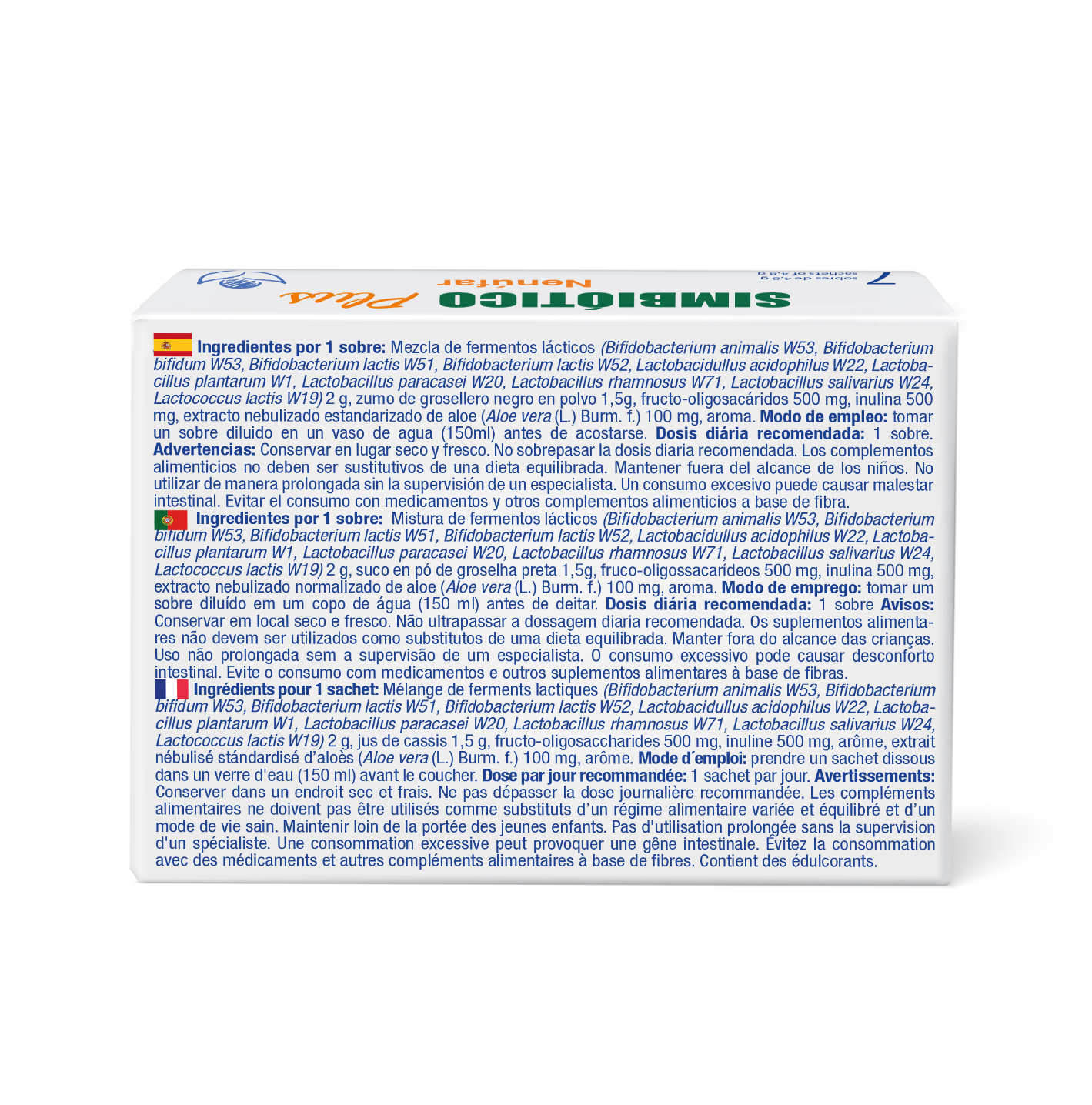 Simbiótico plus nenúfar (7 sobres) - Imagen 2