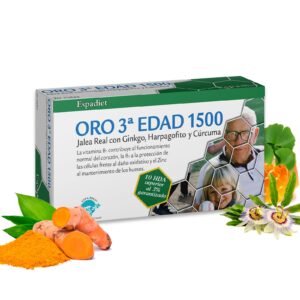 Jalea oro 3ª edad 1500 (20 viales)