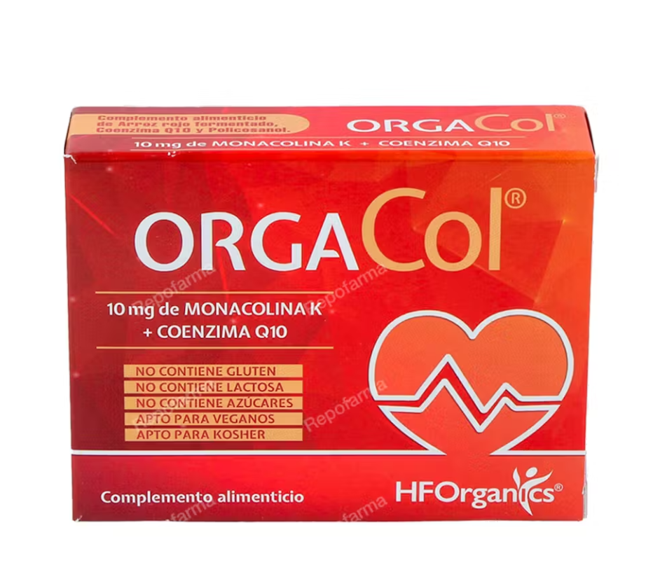 OrgaCol HF organics (30 comprimidos)