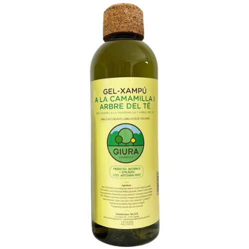 Gel champú a la manzanilla y árbol de té (750 ml)