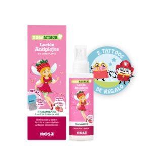 Loción Antipiojos 5% Dimeticona aroma Fresa 100ml