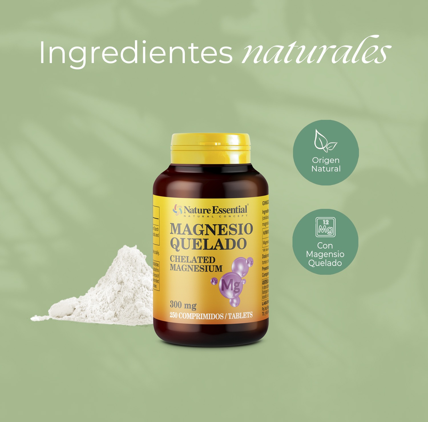 Magnesio 300 mg. 250 comprimidos - Imagen 4