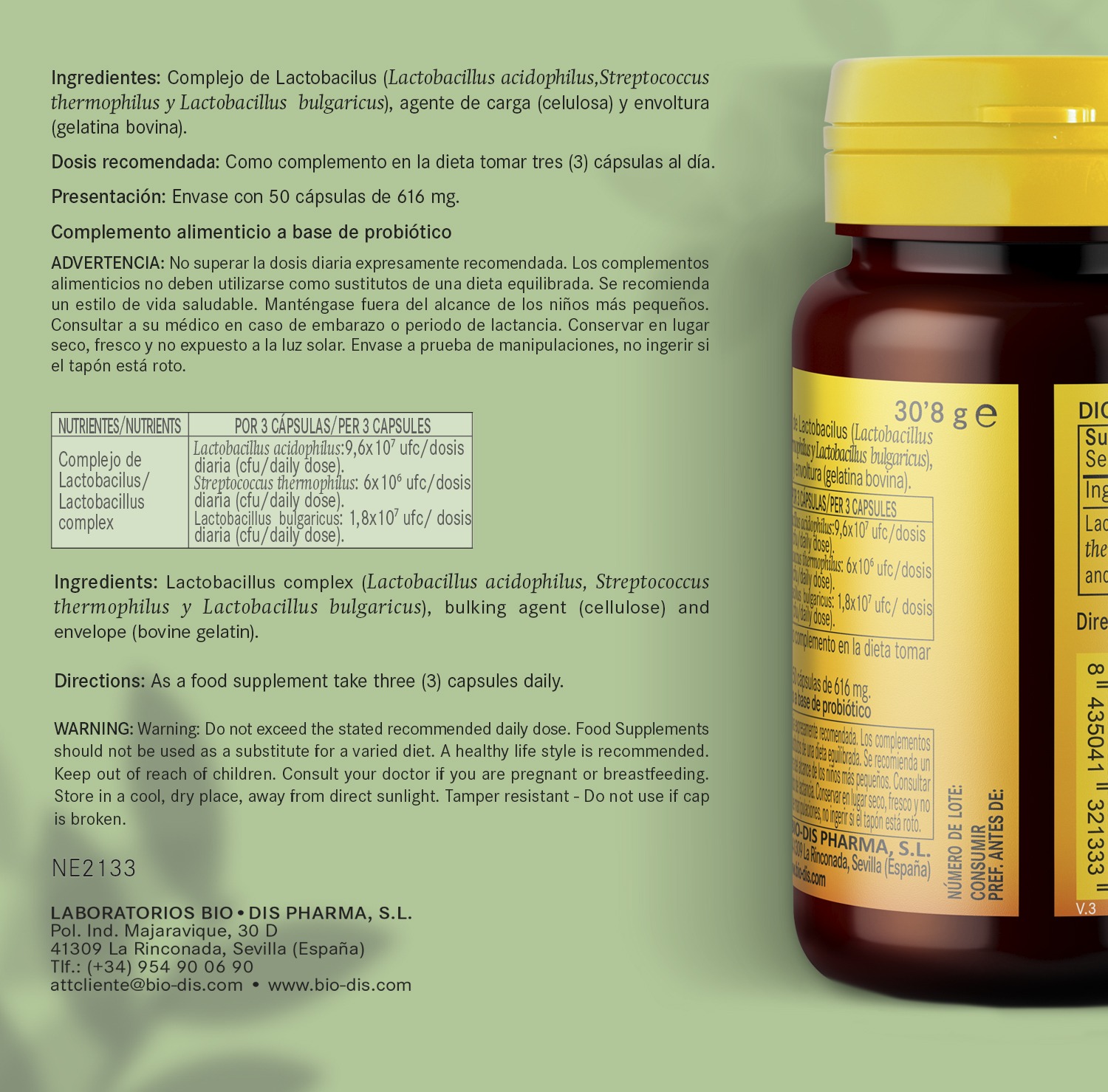 Dig-max® 400 mg. 50 cápsulas - Imagen 6