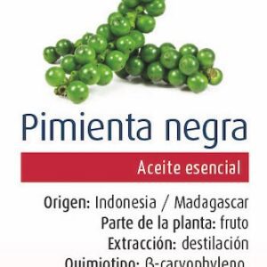 Esencia Pimienta Negra Bio 10ml