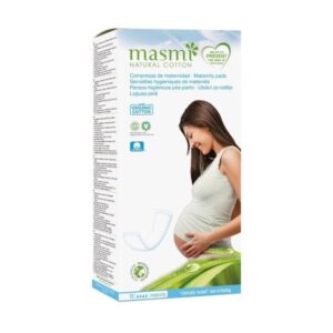 Compresas Maternidad Masmi Natural Cotton 10 Unidades