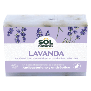 Jabón natural de lavanda 100g