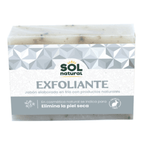 Jabón natural exfoliante 100g