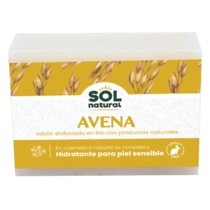 Jabón natural de avena 100g