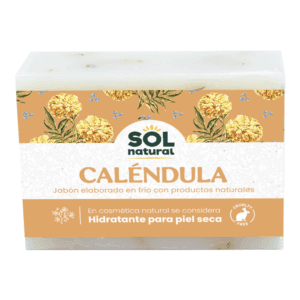 Jabón natural de caléndula 100g