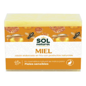 Jabón natural de miel 100g