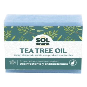 Jabón natural de árbol del té 100g
