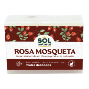 Jabón natural de rosa mosqueta 100g