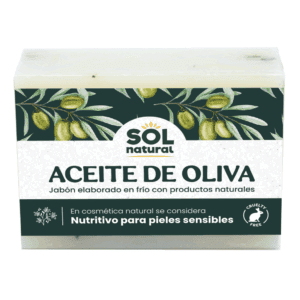 Jabón natural de aceite de oliva 100g