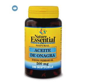 Aceite de onagra 500 mg. 100 perlas