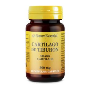 Cartílago de tiburón 500 mg. 50 cápsulas