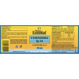 Co-enzyma Q-10 (30 mg.) 30 perlas - Imagen 2