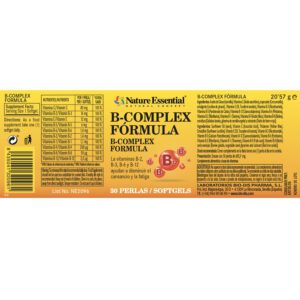 B-complex fórmula 500 mg 30 perlas - Imagen 3