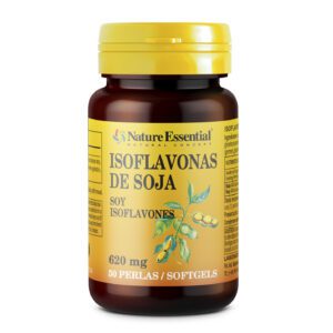 Isoflavonas de soja 620 mg. 50 perlas
