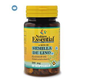Aceite de semilla de lino 500 mg. 50 perlas