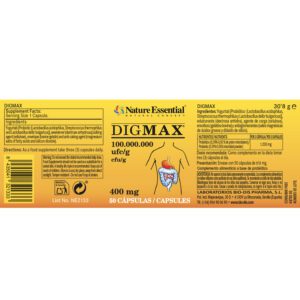 Dig-max® 400 mg. 50 cápsulas - Imagen 4