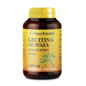 Lecitina de soja 1200 mg. 90 perlas
