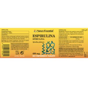 Espirulina 400 mg. 250 comprimidos - Imagen 4