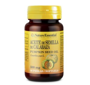 Aceite de semilla de calabaza 500 mg. 50 perlas