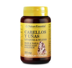 Cabellos y uñas 225 mg. (Levadura + selenio) 90 cápsulas