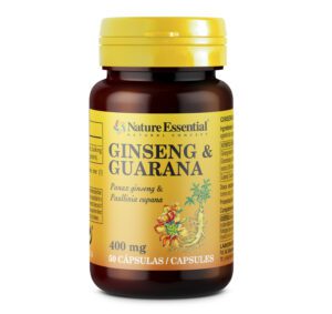 Ginseng & guaraná 400 mg. 50 cápsulas