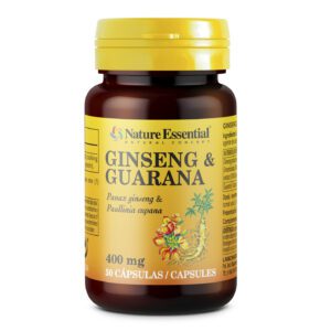 Ginseng & guaraná 400 mg. 50 cápsulas