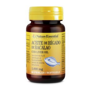 Aceite de hígado de bacalao 1000 mg. 30 perlas