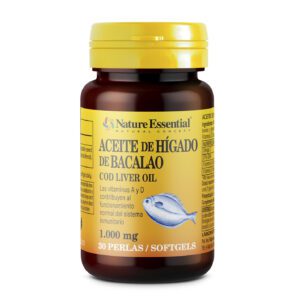 Aceite de hígado de bacalao 1000 mg. 30 perlas