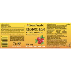 Arandano rojo 5000 mg. 60 cápsulas - Imagen 4