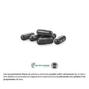 Carbón vegetal activado (complex) 1500 mg. (ext. seco) 60 cápsulas - Imagen 2