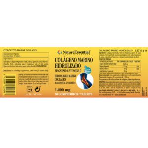 Colágeno marino 1200 mg. 90 comprimidos - Imagen 4