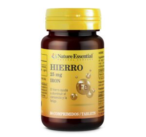 Hierro 25 mg. 50 comprimido