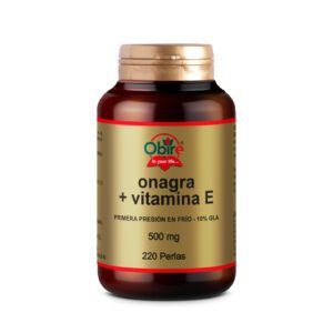 Aceite de onagra 500 mg. 220 perlas