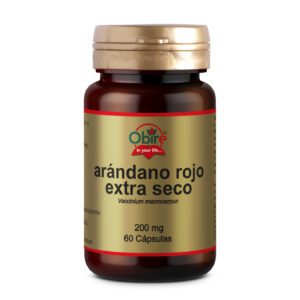 Arandano rojo 5000 mg. (Extracto seco 200 mg.) 60 cápsulas