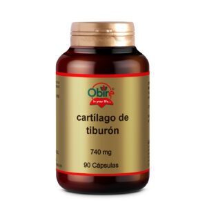 Cartílago de tiburón 740 mg. 90 cápsulas