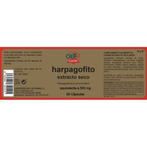 Harpagofito 150 mg. (Extracto seco) 100 comprimidos - Imagen 2