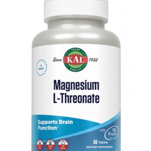 SOLARAY KAL TREONATO DE MAGNESIO 60 COMPRIMIDOS
