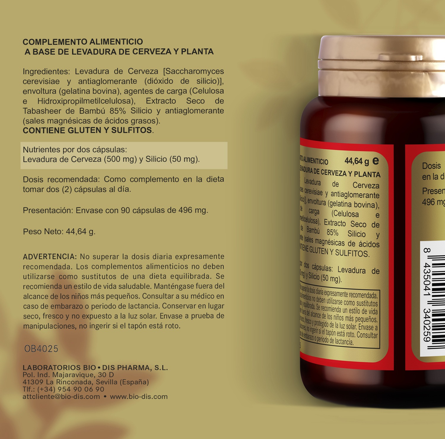 Silicio 25 mg. 90 cápsulas - Imagen 6