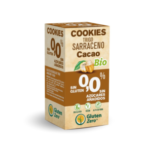 Cookies ecológicas de trigo sarraceno con cacao 16 u