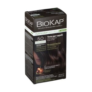 Tinte Nutricolor Delicato Rapid 5.0 Castaño Claro Vegan 135ml Biokap