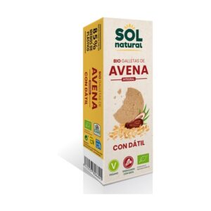Galletas de avena endulzadas con dátil Bio 170 g