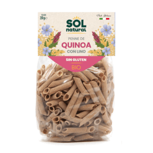 Macarrones de quinoa con lino sin gluten Bio 250 g
