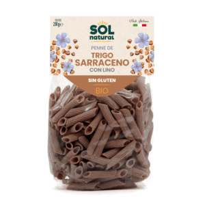 Penne trigo sarraceno con lino bio sin gluten 250g