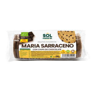 Galletas maría trigo sarraceno con chips de chocolate bio 200g