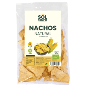 Nachos de maíz natural bio 125 g
