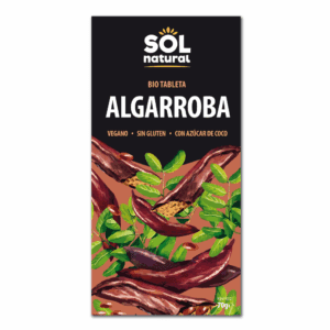 Tableta de algarroba bio 70g